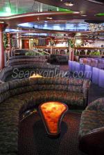ID 5025 PACIFIC SUN (1986/47546grt/IMO 8314122, ex-JUBILEE. Renamed HENNA in 2012 and HEN prior to scrapping in 2017) - the Terraces Lounge located aft on Promenade Deck.
