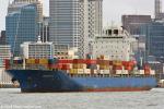 ID 11241 BERNHARD-S (2010/40541grt/IMO 9431769, ex-SRI LANKA, APL SRI LANKA. Renamed ALS JUPITER) - sails lightly laden from Auckland bound for Panama.
