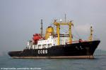 ID 7833 DE DA (1979/3917grt/IMO 7814993) - a Liberian-flagged salvage tug at Singapore. Part of the Svitzer-Coes fleet, she towed the cruiseship NORWAY (ex-FRANCE) to the breakers in Alang in 2007.