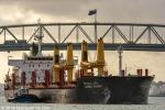 ID 11508 LANNA NAREE (2012/22641grt/33843dwt/IMO 9496939, ex-FREE ORION) - the Thai-flagged bulk carrier arriving into Auckland from Townsville approaches the Chelsea Sugar Refinery. Owned and managed by...