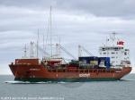 ID 10202 MARSGRACHT (2001/9524 grt/11759dwr/IMO 9571507) inbound to Auckland from Pago Pago. She anchored off Motuihe Island for discharge before sailing for Port Alma in Queensland, Australia. Owned and...