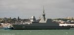 ID 8223 RSS STALWART (Pennant No.72/3200tonnes) - sails from Auckland following a three-day stopover. The ship is one of six Formidable-class multi-role stealth frigates which form 185 Squadron of the...