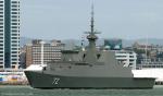 ID 8224 RSS STALWART (Pennant No.72/3200tonnes) - sails from Auckland following a three-day stopover. The ship is one of six Formidable-class multi-role stealth frigates which form 185 Squadron of the...