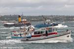 ID 10346 2016 AUCKLAND ANNIVERSARY DAY REGATTA TUG AND TOWBOAT RACE. STRATHALLAN (nearest camera), RONAKI (blue), STIRLING (mostly obscured), WAKA KUME (2000/338grt/IMO 9212084) and WILLIAM C. DALDY...