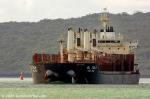 ID 12120 DL TULIP (2012/23434grt/33694dwt/IMO 9621182) - laden with a cargo of logs arriving into Auckland from Marsden Point for a short refuelling call. She sailed later in the day for Zhenjiang, China....