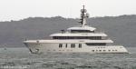 ID 13350 LUNASEA (ex-HASNA), built in 2017 by Feadship at their Haag Island facility, the 73m (239’6”) superyacht arrives into Auckland under heavy skies.
She was brought almost to a halt, down to a speed...