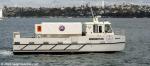 ID 12392 MIDNIGHT OIL - Hauraki Express' Auckland-based 12m, high speed, catamaran fuel bunkering barge.