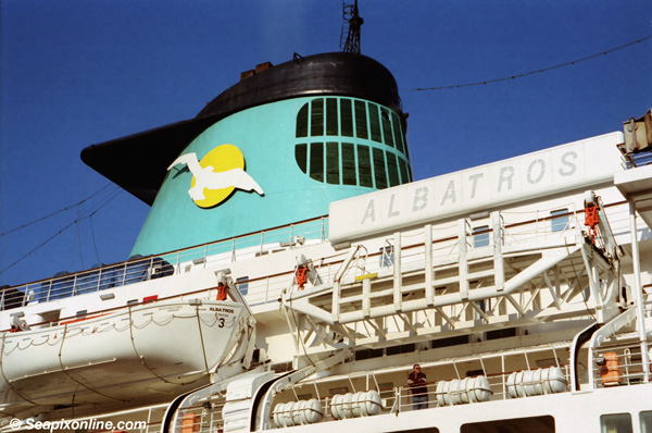 Albatros, Dawn Princess, Sitmar Fairwind, Fairwind, Sylvania, Genoa 5347245 ID 7287