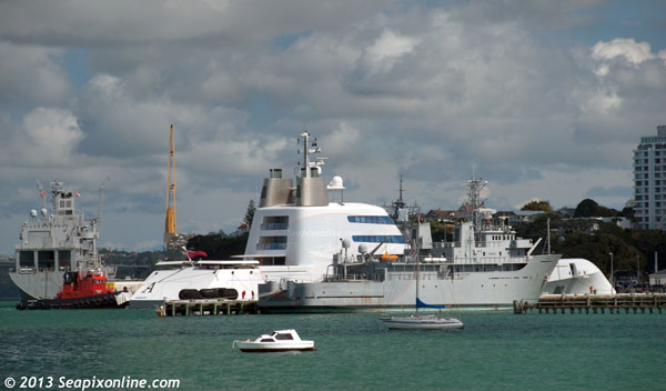 A, Project Sigma, HMNZS Resolution, SF99, Geo Resolution, USNS Tenacious ID 9190