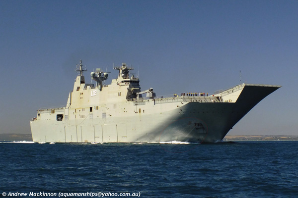 HMAS Canberra ID 9481