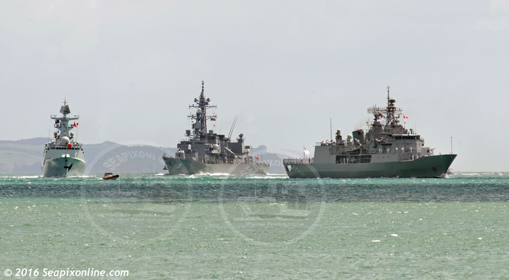 HMNZS Te Mana, PLAN Yancheng, JDS Takanami, Takanami, Yancheng ID 10647