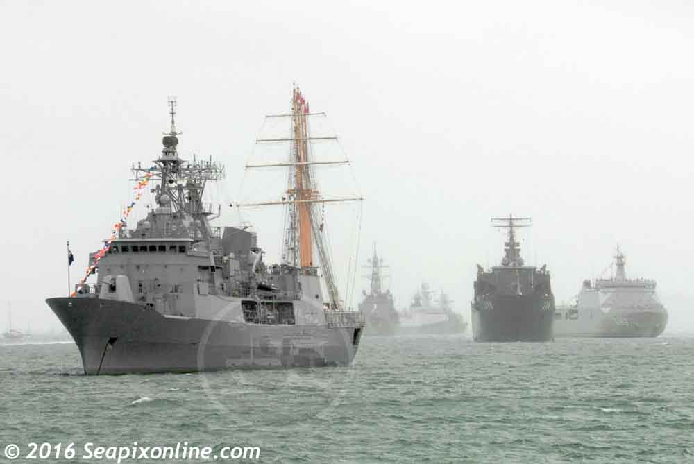 HMNZS Te Mana, Esmeralda, RSS Resolution, KRI Banda Aceh, JDS Takanami, PLAN Yancheng, Takanami,... ID 10674
