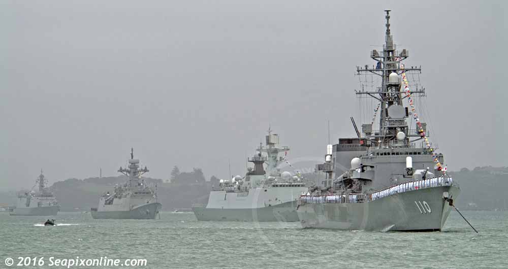 JDS Takanami, PLAN Yancheng, ROKS Chungbuk, INS Sumitra, Takanami, Yancheng, Chungbuk, Sumitra ID 10690