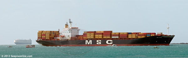 MSC Eloise, Maersk Niigata 8917778 ID 9216