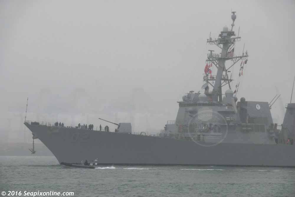 USS Sampson ID 10639