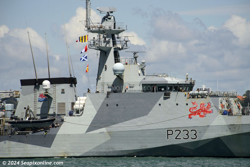 HMS Tamar ID 13390
