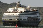 ID 3636 STATENDAM (1993/55819grt/IMO 8919245. Renamed PACIFIC EDEN for P&O Australia and then VASCO DA GAMA in 2018 by new owners CMV) - sails from Auckland, New Zealand following a twelve-hour stop-over at...