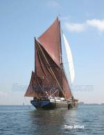 ID 4172 CENTAUR (1895/61 tons Official No. 99460) - a spritsail barge built at Harwich, England by John and Herbert Cann, she is owned today by the Thames Sailing Barge Trust and based at Maldon, Essex....