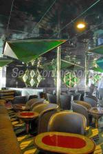 ID 5017 PACIFIC SUN (1986/47546grt/IMO 8314122, ex-JUBILEE. Renamed HENNA in 2012 and HEN prior to scrapping in 2017) - the OZ nightclub on Promenade Deck.