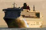ID 5200 QUEEN MARY 2 (2003/148528grt/IMO 9241061) she sails into Auckland, New Zealand soon after sunrise for her second visit to the City of Sails. Joining the ship in Auckland was former Australian foreign...