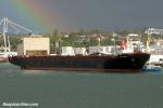 ID 6880 SEALAND INTEGRITY (1984/57075gt/IMO 8212659) manoeuvres towards her Fergusson Terminal berth after spending the day at a Hauraki Gulf anchorage.
Demolished in 2011.