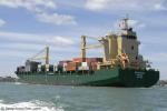 ID 5077 SICILIA (2008/21018grt/IMO 9430935, ex=MONTREAL STRAIT) bound for Tahiti, seen outbound from Auckland, New Zealand.