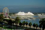 ID 6834 SILVER SPIRIT (2009/36009gt/IMO 9437866) berthed in Geelong, Australia for just five hours during her inaugural 119-night round-the-world cruise.