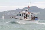 ID 5148 TUHUA with a backdrop of Auckland's iconic Rangitoto Island heads for the finish line of the 2009 Auckland Anniversary Day Regatta tug race.
She was built for the Whakatane Harbour Board by WG Lowe &...