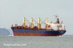 ID 11839 BLUE ALEXANDRA (2005/19889grt/32545dwt/IMO 9300219, ex-INTREPID JOANNE, ex-DURBAN BULKER) outbound from Auckland en-route to Gisborne.