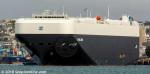 ID 11299 BROOKLANDS (2017/72700grt/18322dwt/IMO 9748289) leaving port bound for a gulf anchorage after undergoing fumigation and pre-discharge protocols while alongside at Wynyard Wharf, Auckland. Owned and...