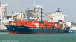 ID 11089 BUXFAVOURITE (1997/25713grt/34083dwt/2460TEU/IMO 9150212, ex-CSCL Ying Kou, Sea Puma) finally sails from Auckland bound for Suva following her maiden call. She is owned and managed by NSB (NSB...