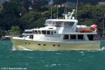 ID 9363 CORYBAS - a 20m trawler-style motor yacht for up to 35 guests. CORYBAS, based at Auckland's Viaduct Basin, sleeps 6, cruising at 8-9 knots and is available for corporate charters, local cruising,...