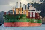 ID 11352 CS SATIRA (2013/24793grt/37650dwt/IMO 9635456) sails from Chelsea Sugar Refinery, Auckland following her maiden call. Tauranga was her next port of call where she loaded logs bound for Changzhou,...