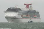 ID 10285 CARNIVAL LEGEND (2002/85942grt/IMO 9224726) arriving in Auckland direct from Sydney having dropped her scheduled call at Paihia in the Bay of Islands. In Auckland for her maiden visit, the city may be...