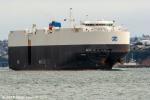 ID 11363 CARRERA (2008/46800gt/IMO 9432880) outbound from Auckland's Bledisloe Wharf, en-route to Suva. She is owned and managed by Zodiac Maritime of London.