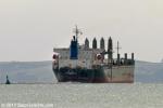 ID 10894 CORETALENT OL (2014/19816grt/3169dwt/IMO 9597410) finally managed to complete grain discharge operations and set course for Gisborne. 
