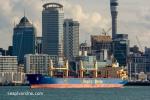 ID 11753 CORIO BAY (2006/19796grt/31895dwt/IMO 9311426, ex-POS KNIGHT) - another of Pacific Basin's handisize bulk carriers sails from Auckland bound for Timaru.