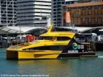 ID 9874 D6 - the newest addition to the fleet of Auckland's newest ferry service. Explore Group's ferries provide tourist and commuter ferry services between downtown Auckland and Waiheke, Rangitoto and...