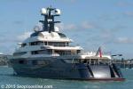 ID 10271 EQUANIMITY (renamed TRANQUILITY) by and completed by Oceanco in The Netherlands last year (2014), arrives in Auckland today following a passage from Incheon, S. Korea. 
Her interior is by Andrew...