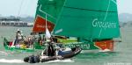 ID 7807 GROUPAMA - the French entrant and holding overall 2nd place at the halfway point of the 2011/12 Volvo Ocean Race, compete in the in-port practice racing in Auckland, NZ.