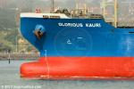 ID 10956 GLORIOUS KAURI (2012/23857grt/38200dwt/IMO 9530711) sails for Gisborne from Auckland following her maiden call. She is owned and managed by Pacific Carriers Ltd of Singapore.  