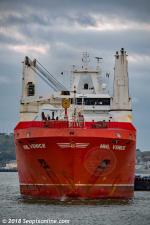 ID 11492 HHL VENICE (2010/15549gt/17704dwt/IMO 9418987, ex-BELUGA MUMBAI, BELUGA PROMOTION. Renamed TREASURY THREE in 2018, ZEA GULF in 2019, OCEAN GLADIATOR in 2020) - Hansa Heavy Lift's  general cargo ship...