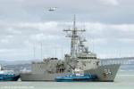 ID 10629 HMAS Darwin (FFG04) one of the Royal Australian Navy's Adelaide-class guided missile frigates arrives in Auckland to participate in Operation Neptune. While in Auckland she was expected to take part...
