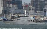 ID 10527 HMNZS TAUPO (P3570) one of the RNZN's four IPV's (inshore patrol vessels) sails for the first time since 2013 from the RNZN's Devonport Naval Base, Auckland. 