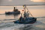 ID 9652 HAURAKI (2014/250grt/124dwt/IMO 9681015) - Ports of Auckland's latest tug fleet addition arriving in Auckland direct from her builders. Sailed from China to New Zealand the Damen ASD tug was built in...