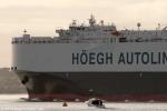 ID 9772 HOEGH DETROIT (2006/68871grt/27100dwt/IMO 9312470) - sails from Auckland bound for Hitachinaka, Japan. She is owned and managed by Hoegh Fleet Services AS of Oslo, Norway.