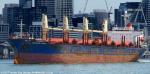ID 11120 INTREPID JOANNE(2005/19889grt/IMO 9300219, ex-DURBAN BULKER. Renamed BLUE ALEXANDRA) outbound from Auckland bound for the Picton anchorage in the Marlborough Sounds, NZ. Under charter to Lauritzen...