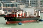 ID 8750 JPO TUCANA (2010/42609grt/52788dwt/IMO 9400198. Renamed TOUCAN HUNTER) sails from Auckland, NZ bound for Lyttelton.