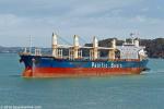 ID 10611 Pacific Basin's KOOMBANA BAY (2009/17018grt/28381dwt/IMO 9515735) sails for Napier from Auckland's Chelsea Sugar Refinery after having been alongside for six days discharging after arriving from...