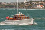 ID 10738 LADY CROSSLEY (1947) - designed and built by Colin Wild. She underwent a loving refurbishment in 2013 by Opua master boat builder Craig McInnes.
She is seen here heading home on Auckland's Waitemata...